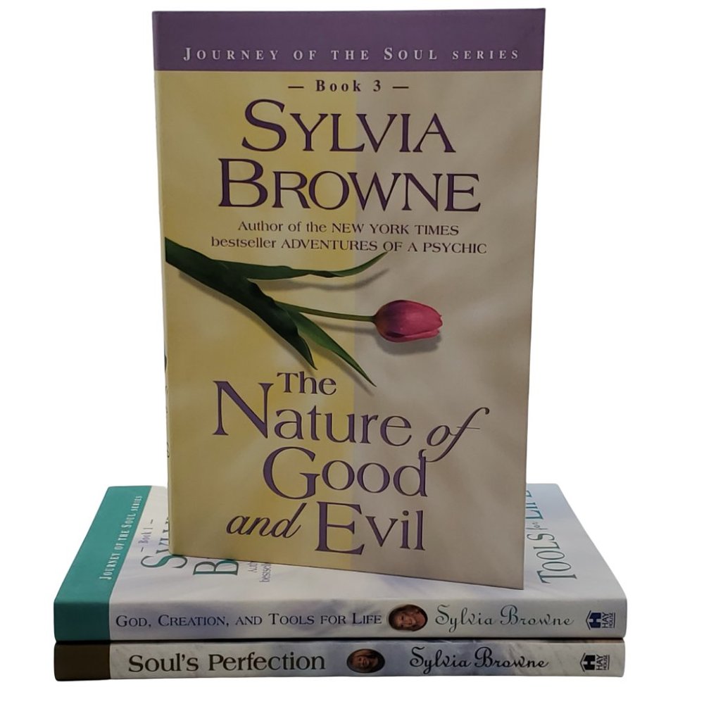 SYLVIA BROWNE'S 3 Book Box Set Journey of the Soul Series Hay House 2001